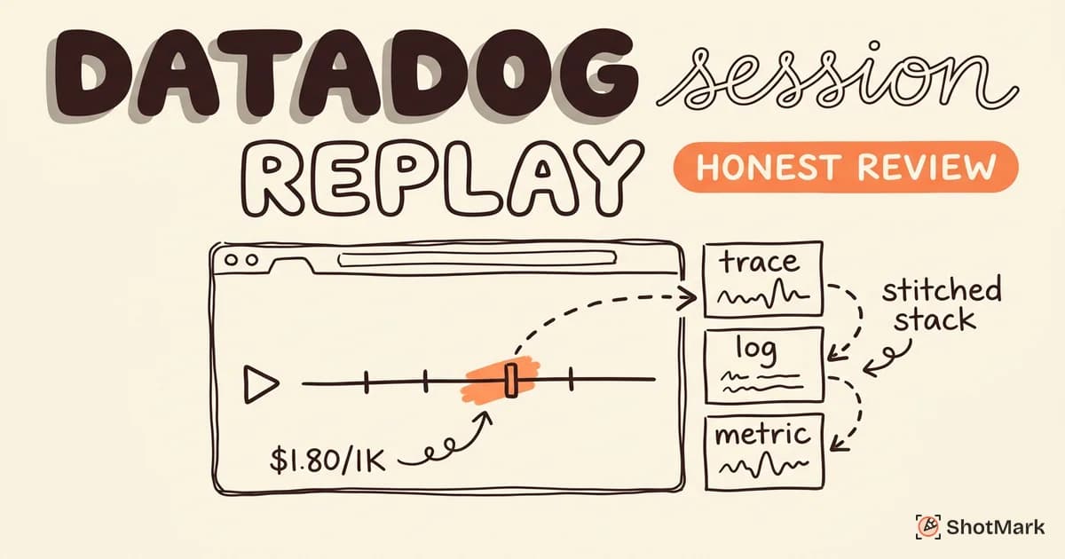 Datadog Session Replay: Setup, Pricing, and Honest Review