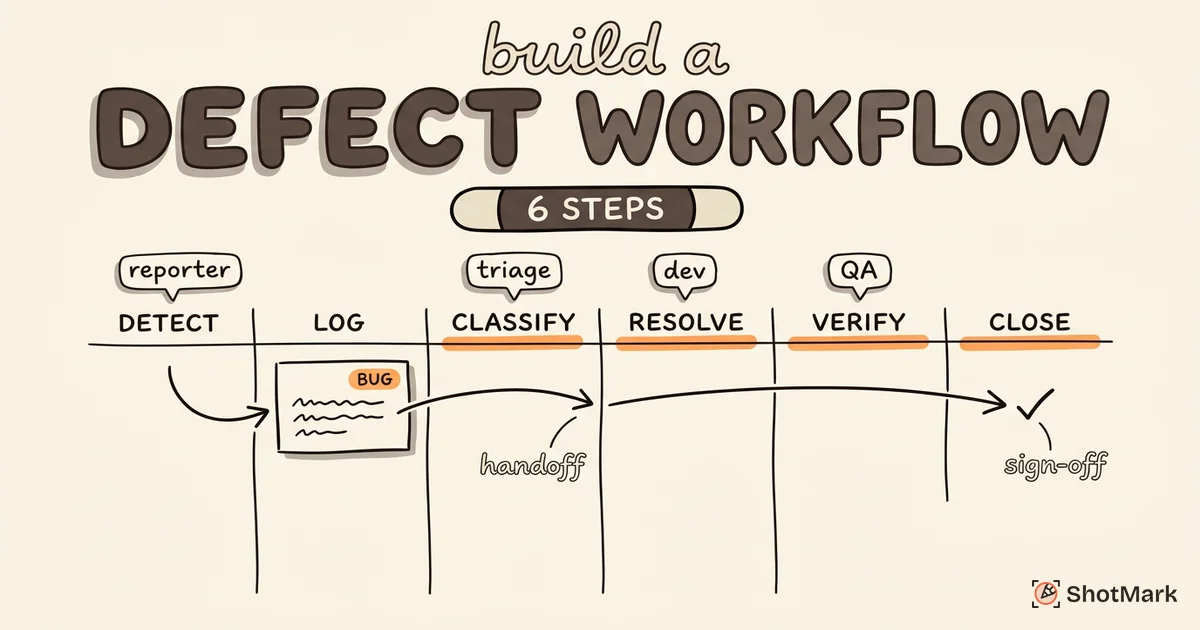 Defect Management Process and Workflow Guide