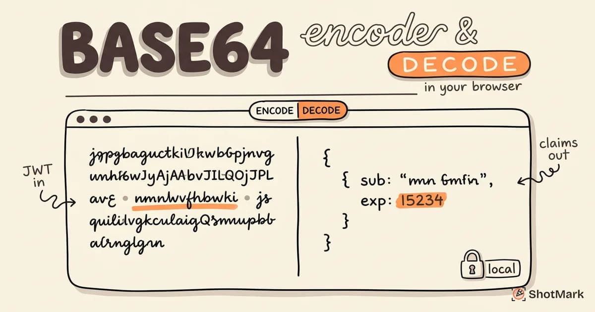 Free Base64 Encoder and Decoder