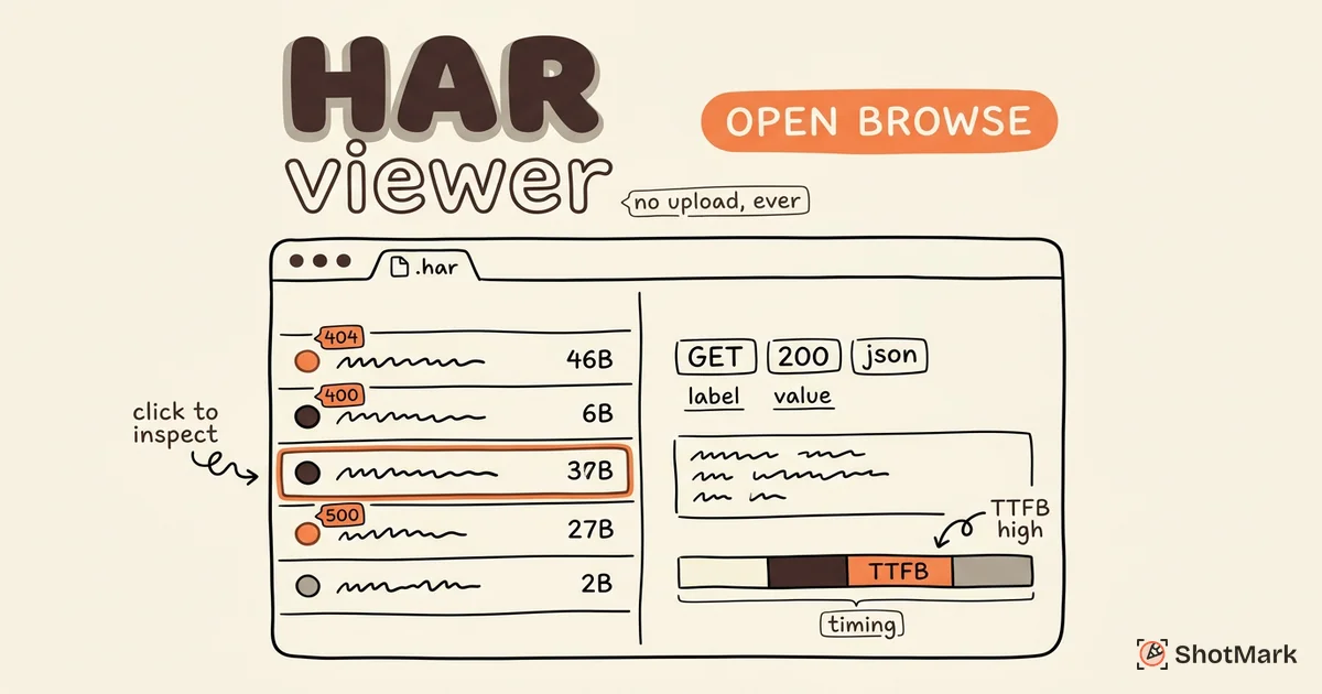 Free HAR File Viewer: Open and Browse HTTP Archive Files Online