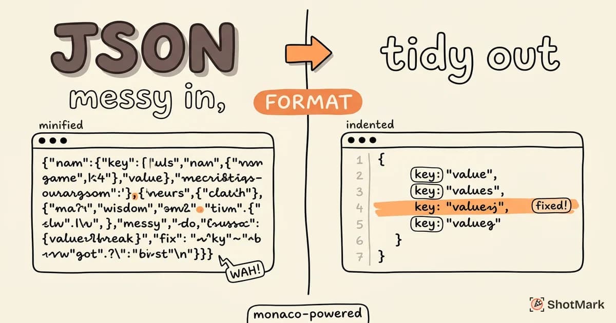 Free JSON Formatter for Developers