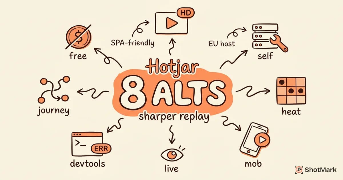 Hotjar Alternatives With Better Session Replay