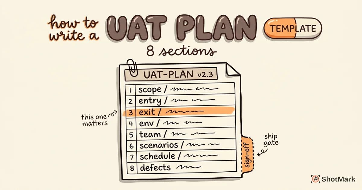 How to Write a User Acceptance Testing Plan (Template)