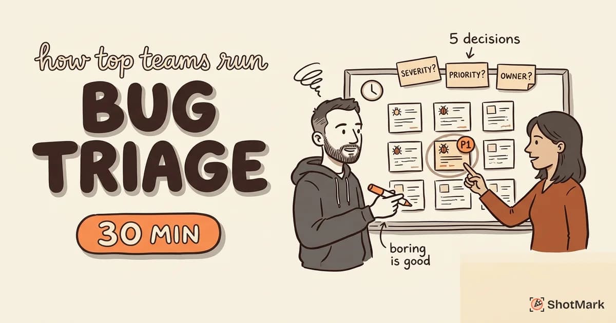 How Top Teams Run a Bug Triage Process That Works