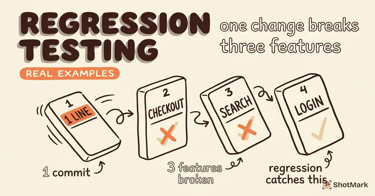 Regression Testing Explained With Real Examples
