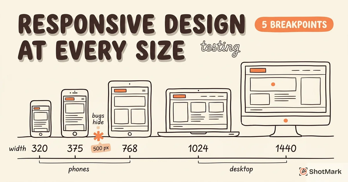 Responsive Design Testing Across Every Device Size