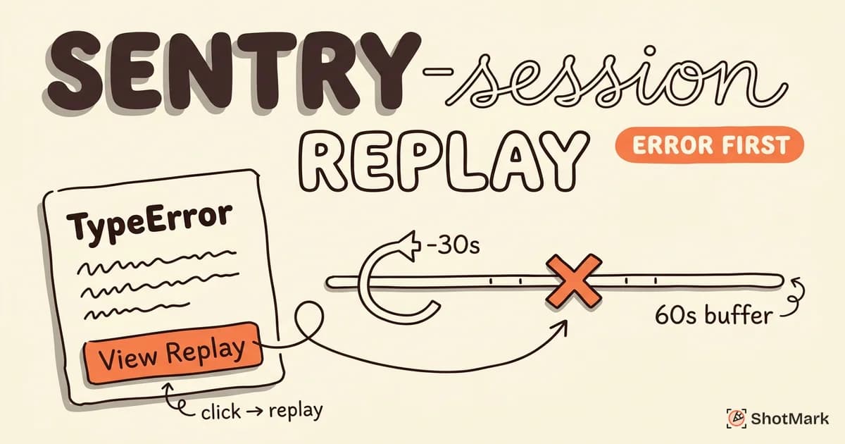 Sentry Session Replay: Error-First Debugging Review