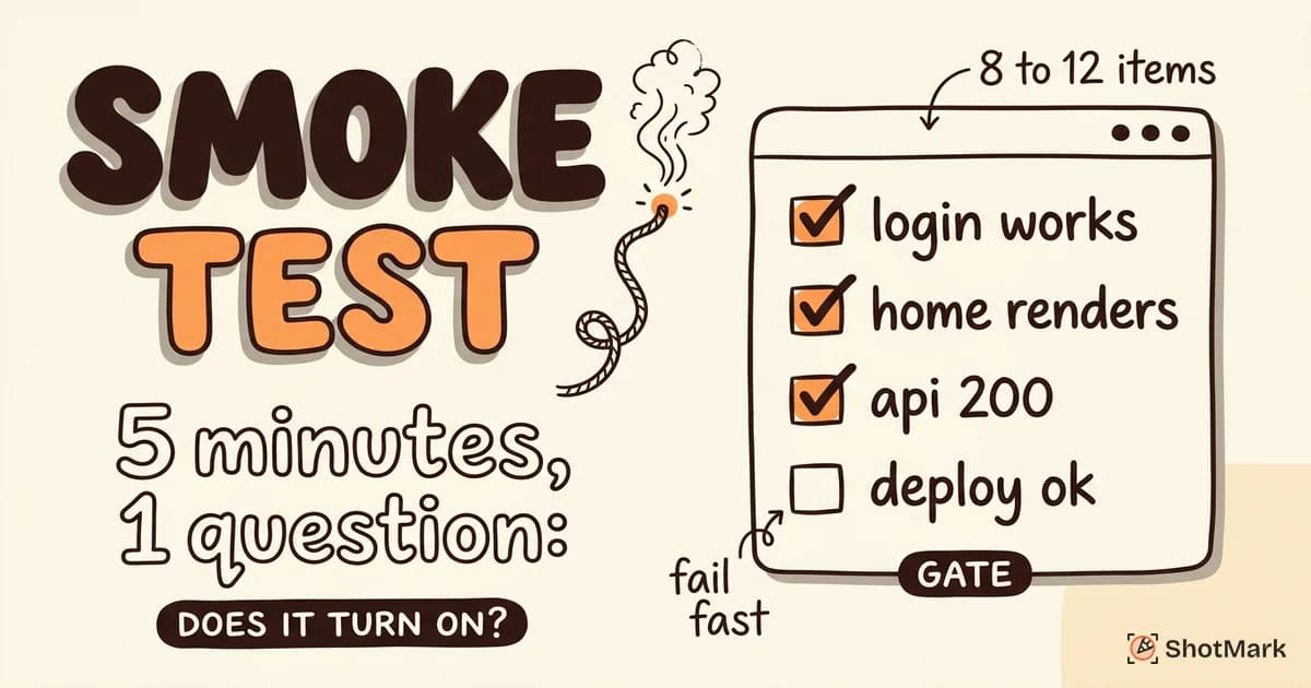 Smoke Testing in Software Testing: A Quick Guide