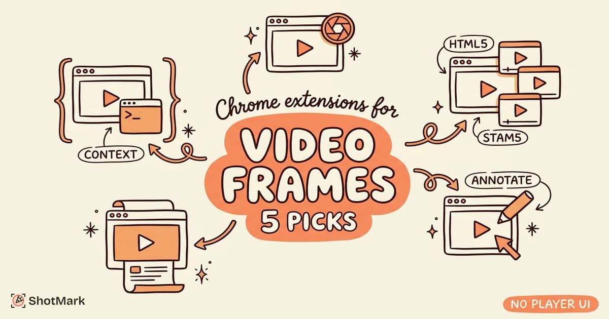 Video Screenshot Extension for Chrome: 5 Options
